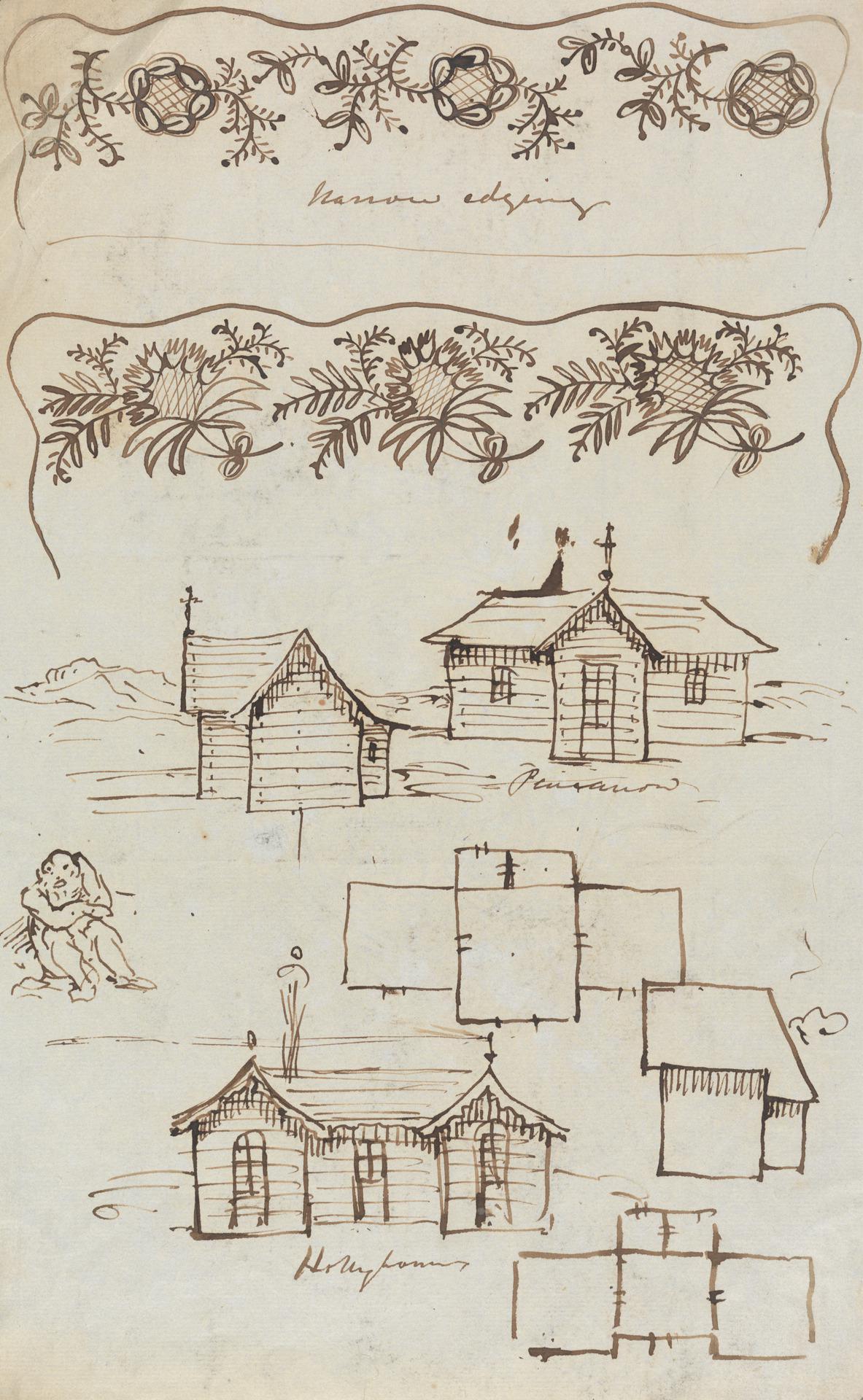 Historical architectural building plans similar to the technical documents estimating assistants review daily
