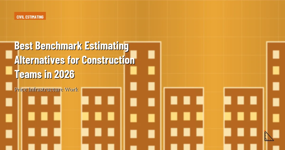 Best Benchmark Estimating Alternatives for Construction Teams in 2026 comparison thumbnail
