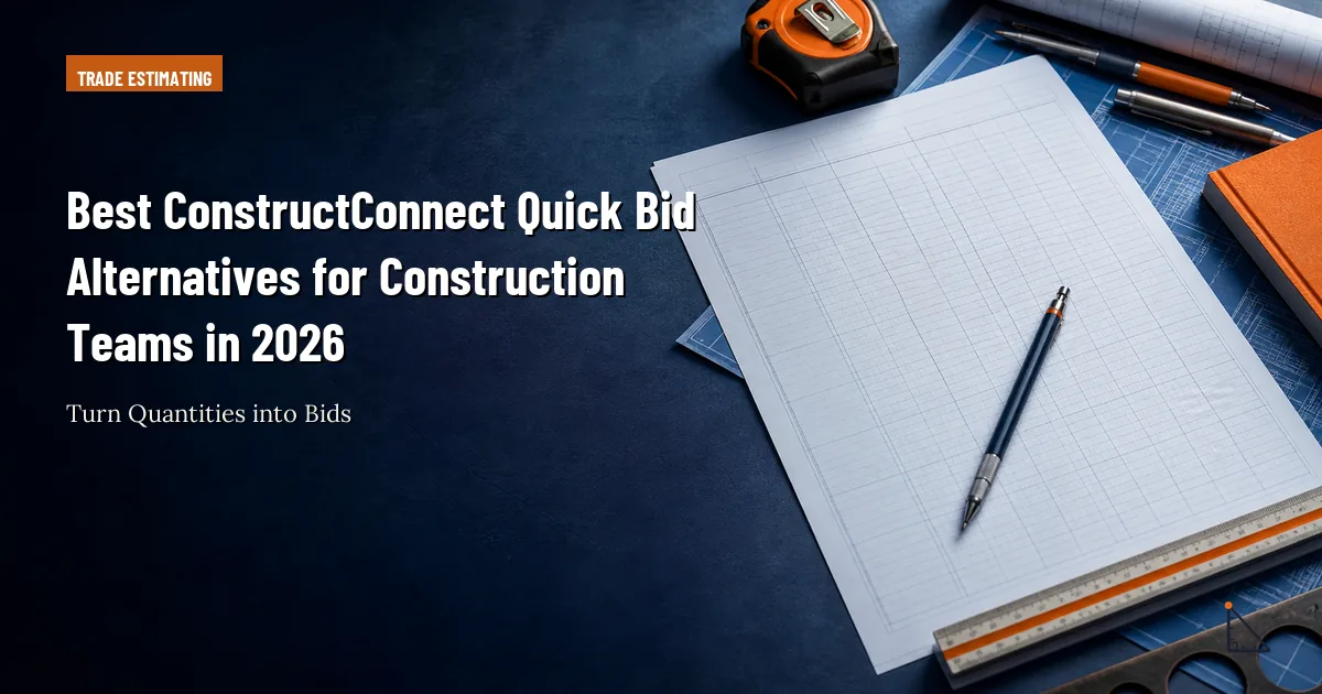 Best ConstructConnect Quick Bid Alternatives for Construction Teams in 2026 comparison thumbnail