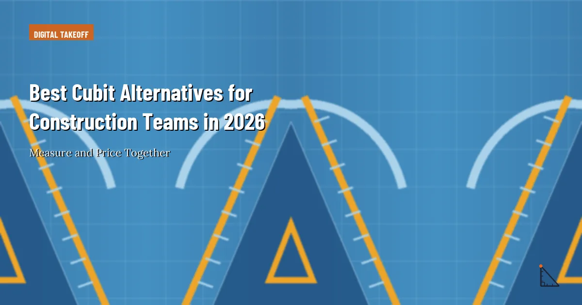 Best Cubit Alternatives for Construction Teams in 2026 comparison thumbnail