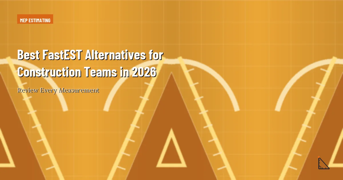 Best FastEST Alternatives for Construction Teams in 2026 comparison thumbnail