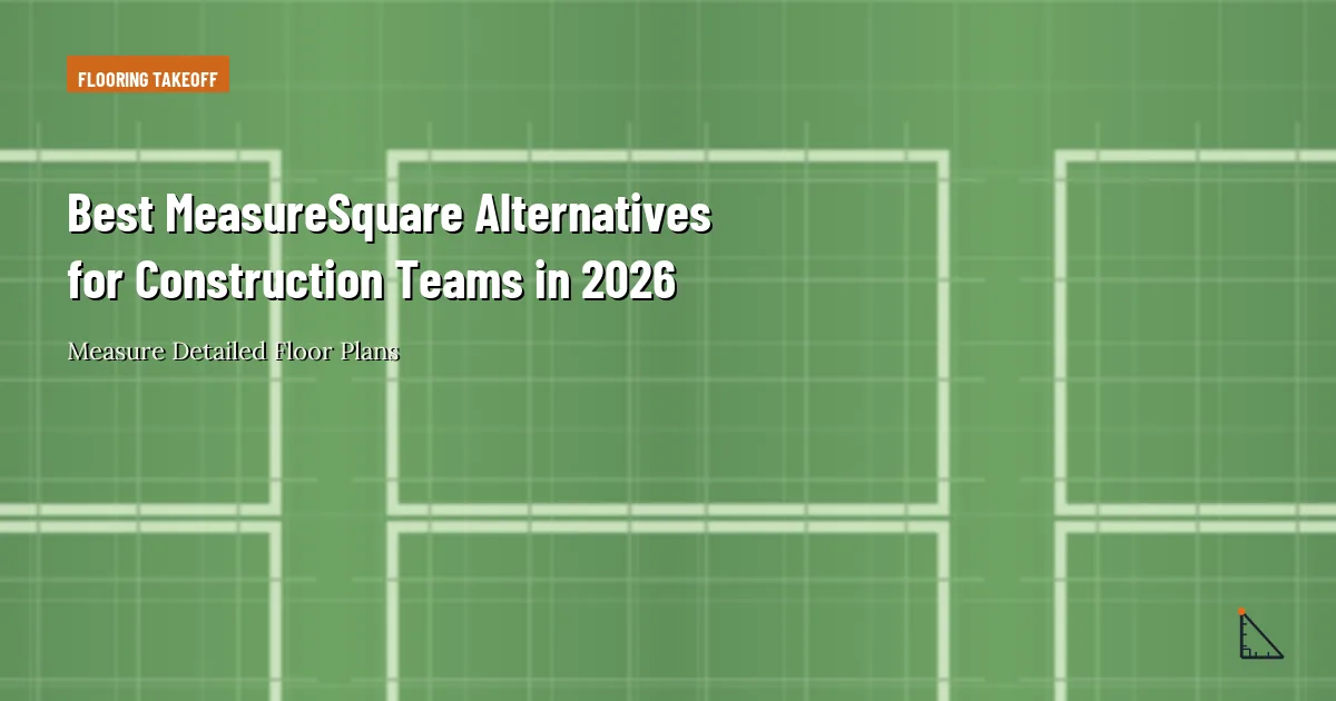 Best MeasureSquare Alternatives for Construction Teams in 2026 comparison thumbnail