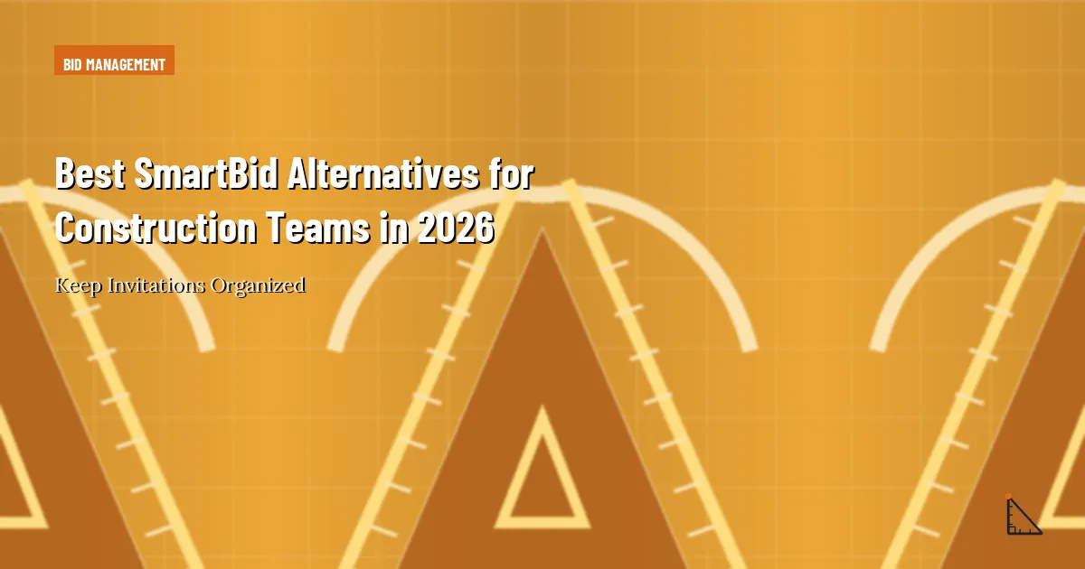 Best SmartBid Alternatives for Construction Teams in 2026 comparison thumbnail