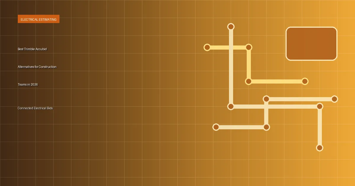 Best Trimble Accubid Alternatives for Construction Teams in 2026 comparison thumbnail