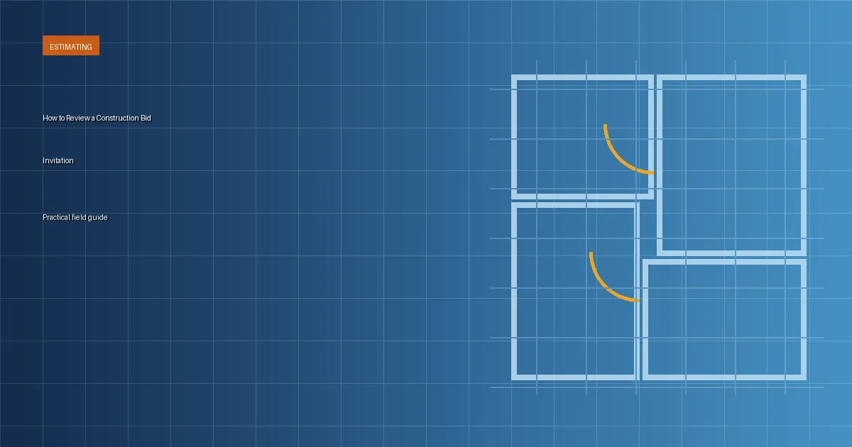 How to Review a Construction Bid Invitation article thumbnail