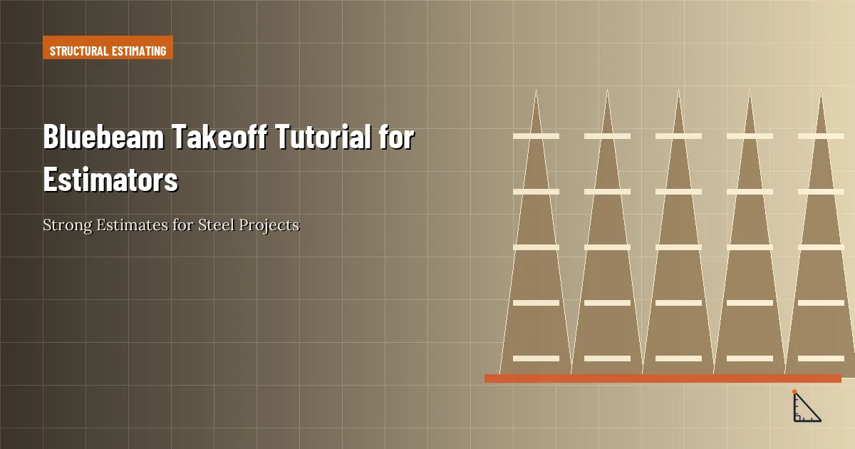 Bluebeam Takeoff Tutorial article thumbnail