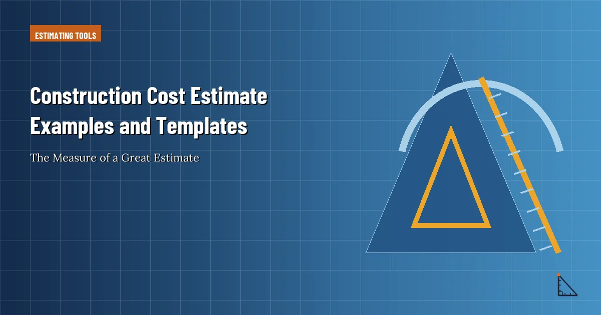 Construction Cost Estimate Examples and Templates article thumbnail
