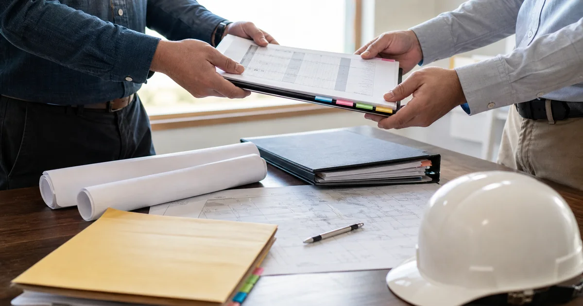 Estimate Handoff Open Items Register article thumbnail