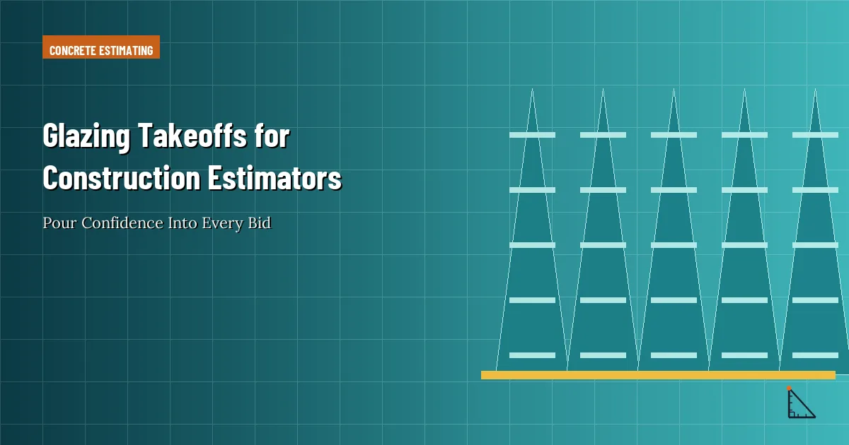 Glazing Takeoffs for Construction Estimators article thumbnail