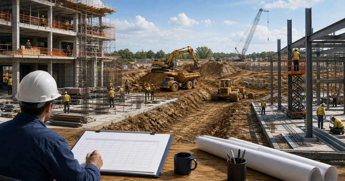 Construction Payrolls Versus Total Employment in July 2026 research illustration