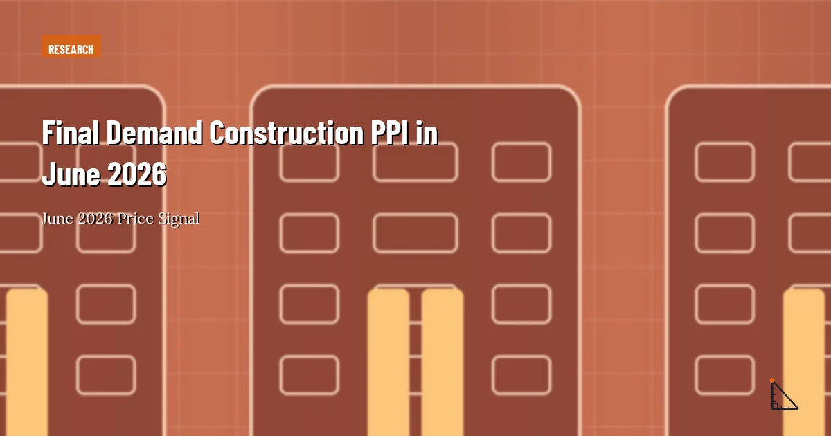 Final Demand Construction PPI in June 2026 thumbnail