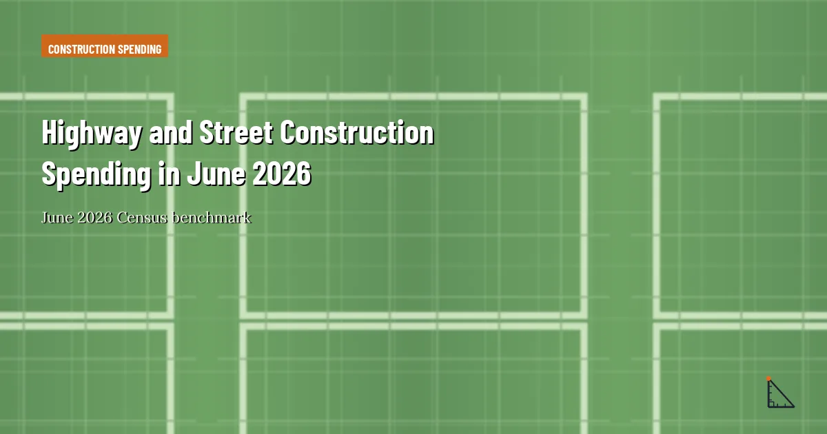 Core Infrastructure Share of Selected Construction Markets in June 2026 construction research thumbnail