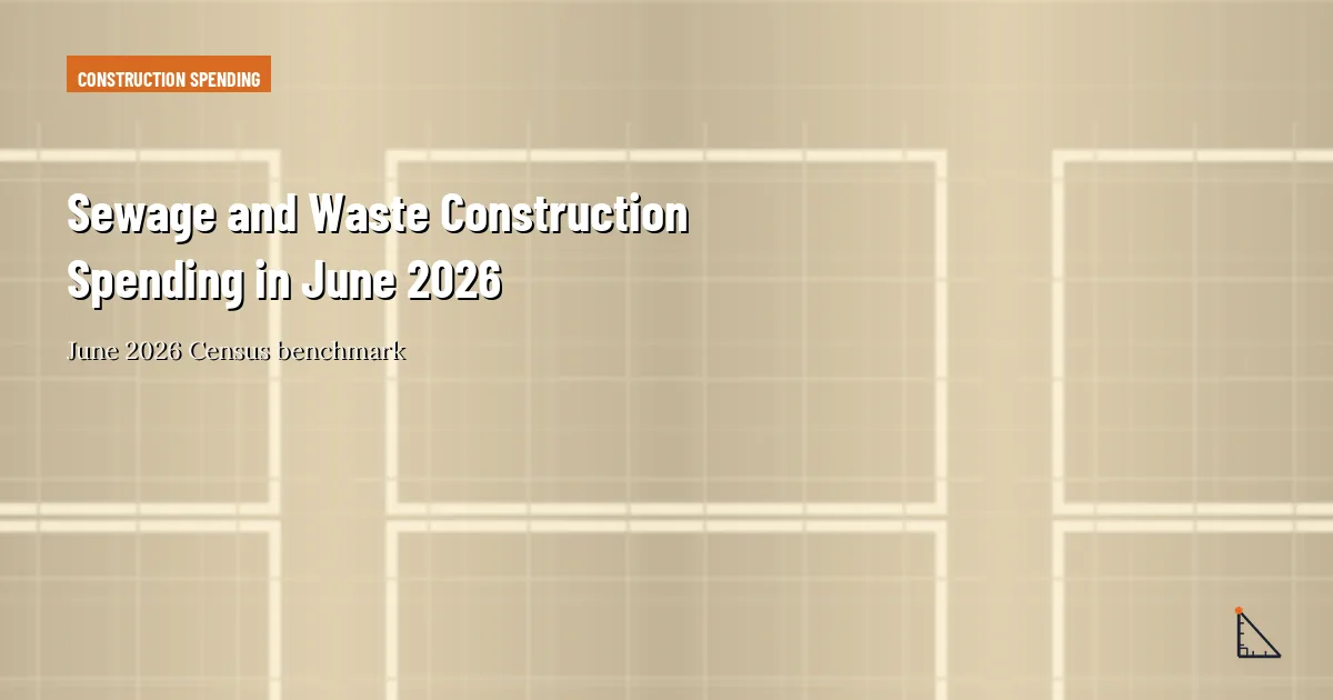 Civil Market Monthly Spending Divergence in June 2026 construction research thumbnail