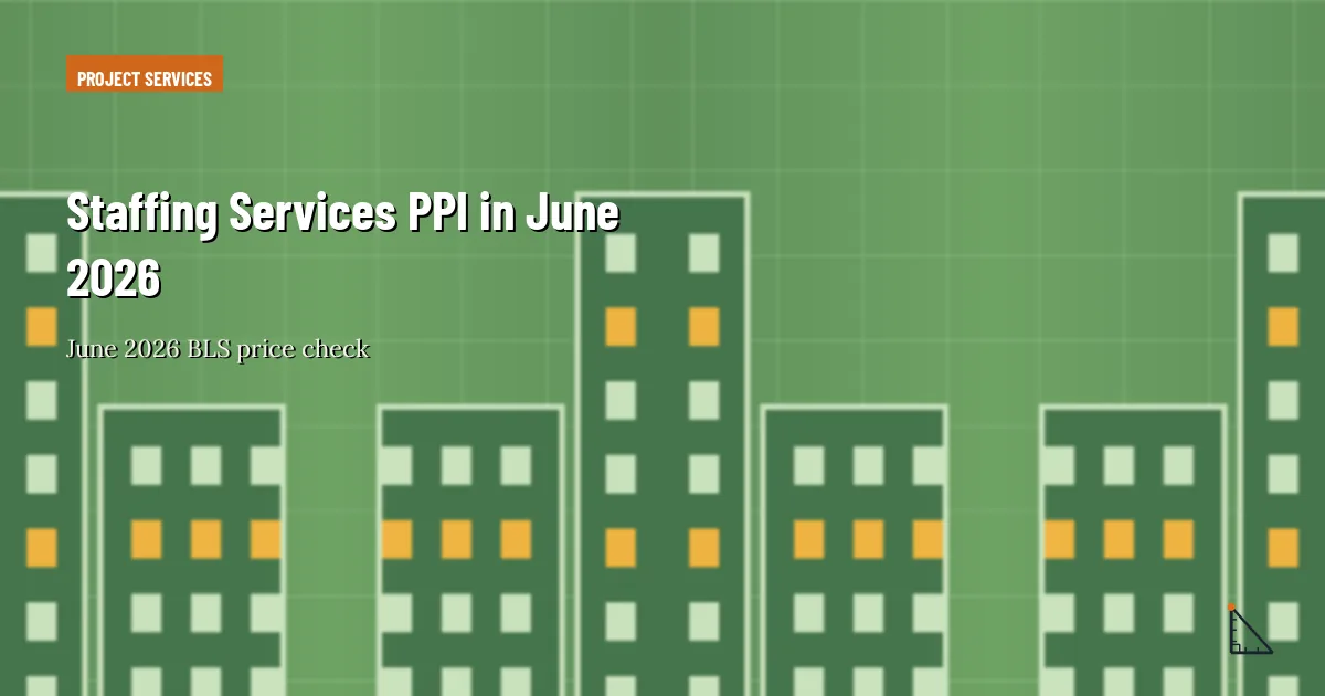 Staffing Services PPI in June 2026 thumbnail